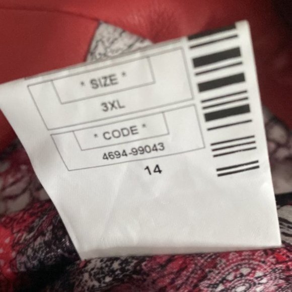 Giorgio Rotti Women Red Knit Scarf Collar Soft Leather Lined Jacket Size Large - Picture 11 of 16